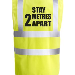 2 Metre hi-viz vest