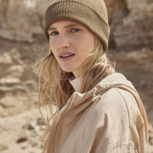 Polylana ribbed beanie