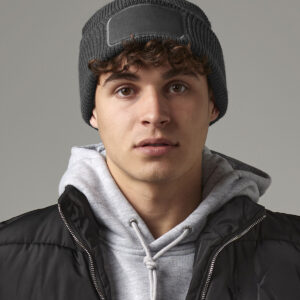 Thinsulate patch beanie