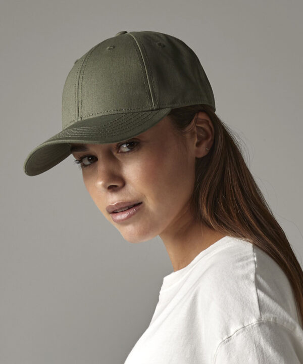 EarthAware organic cotton canvas 6-panel cap