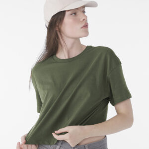 Women's Jersey crop tee
