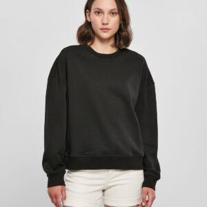 Women's oversized crew neck sweatshirt