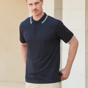Double tipped Coolplus polo shirt