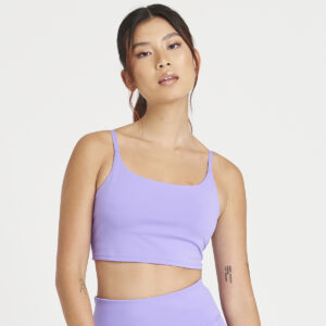 Womens recycled tech sports bra