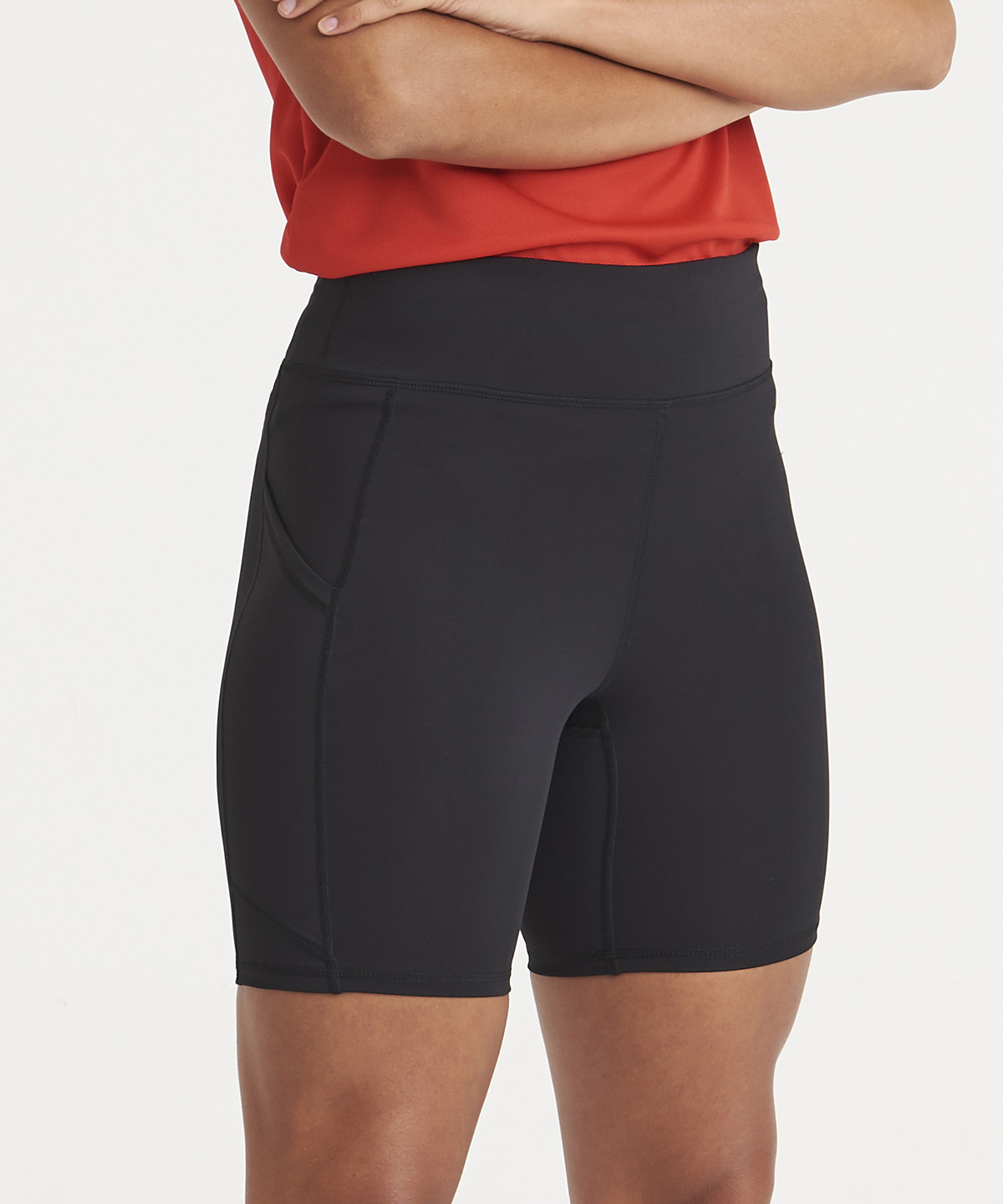 Womens recycled tech shorts