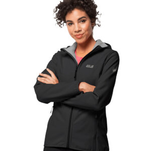 Womens hooded softshell jacket (OL)