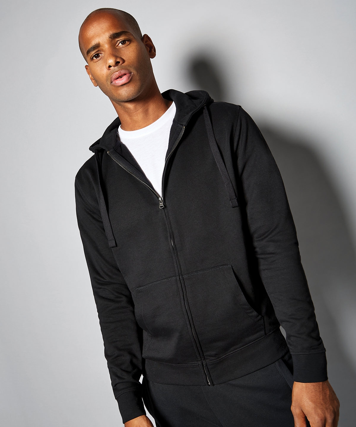 Klassic hooded zipped jacket Superwash 60° long sleeve (regular fit)