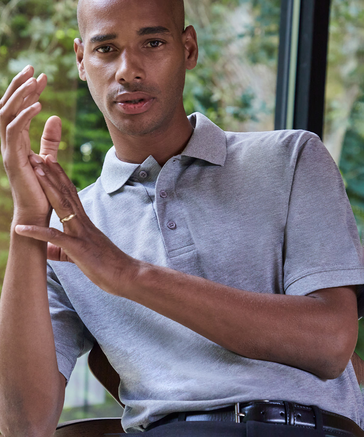 Klassic polo with Superwash 60°C (classic fit)