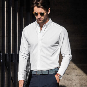 Kingston  stretch deluxe piqué shirt