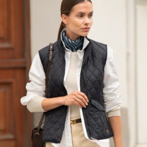 Womens Camden  diamond quilted gilet
