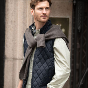 Camden  diamond quilted gilet