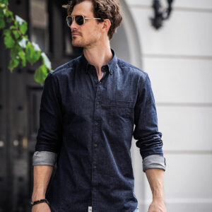 Torrance slim fit  raw and stylish denim shirt