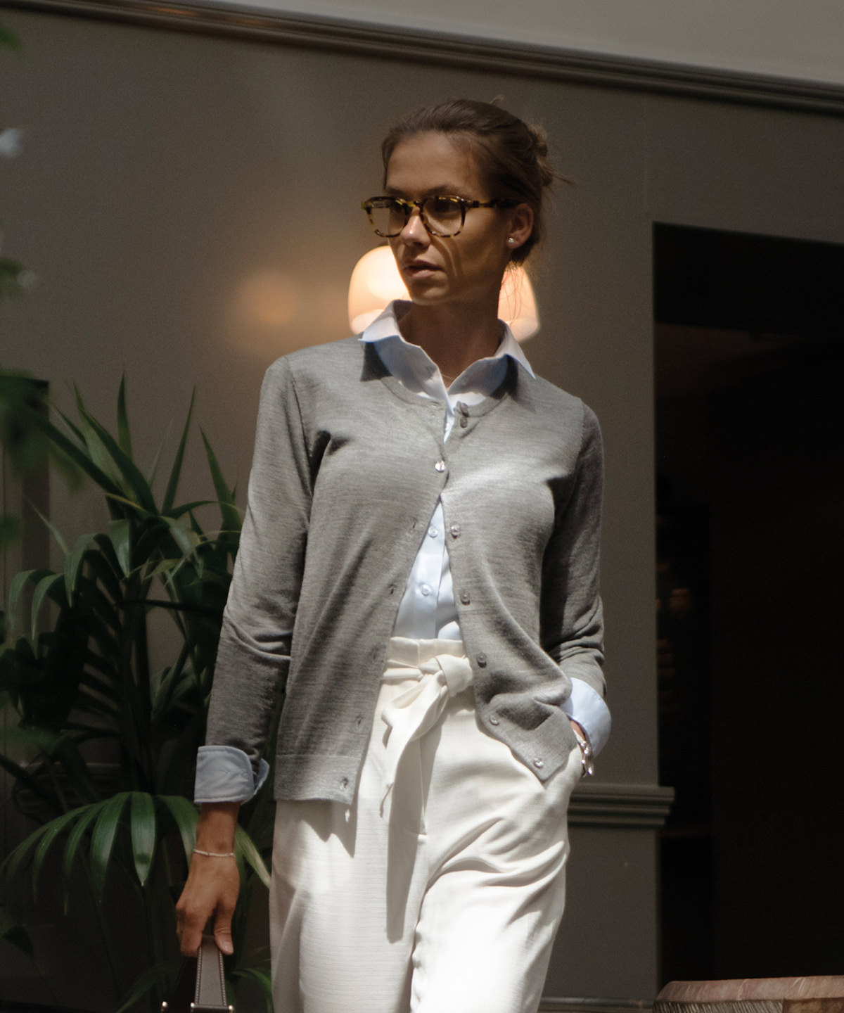 Womens Phoenix  luxurious merino blend cardigan