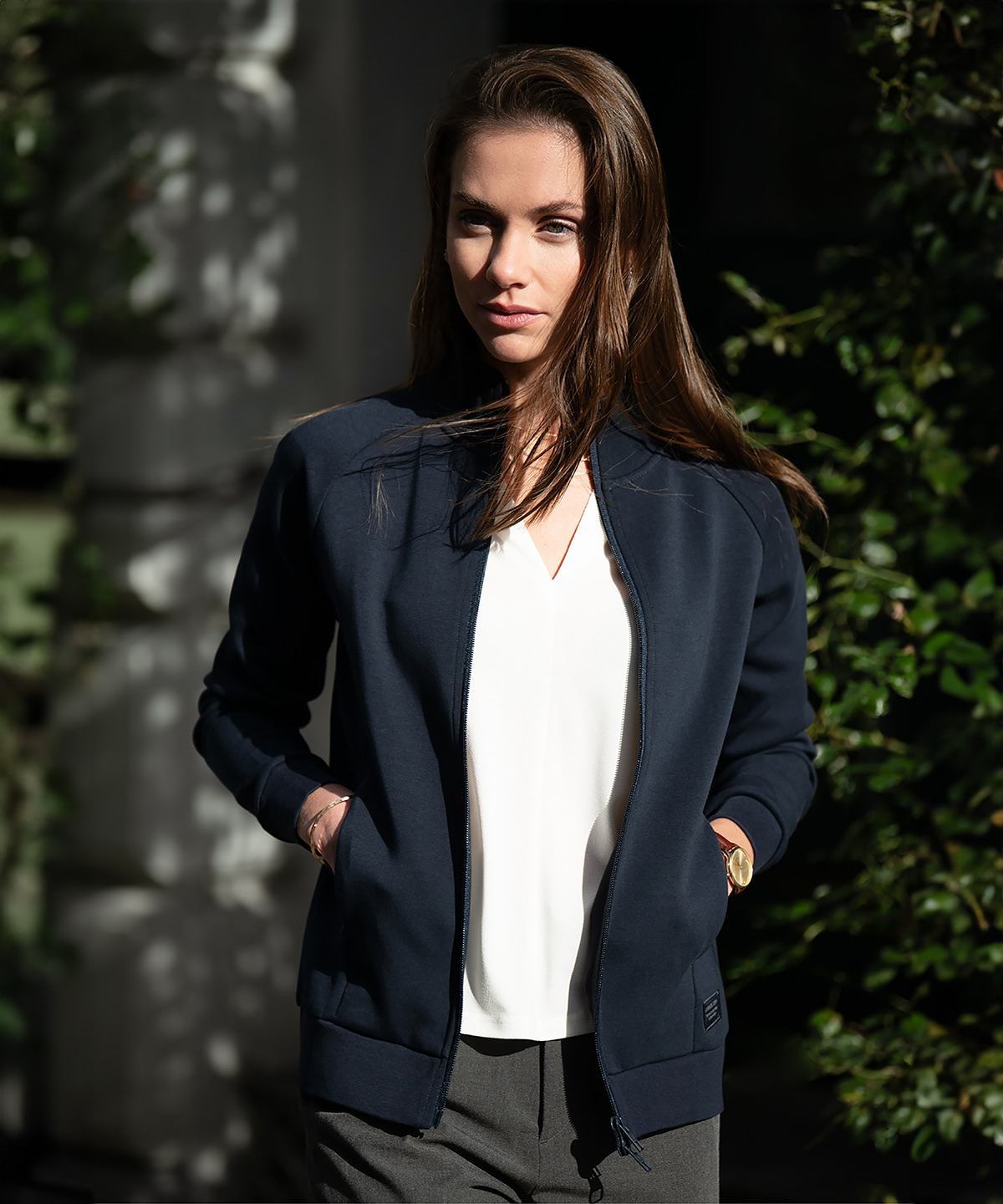 Womens Eaton  premium double-faced sweatshirt