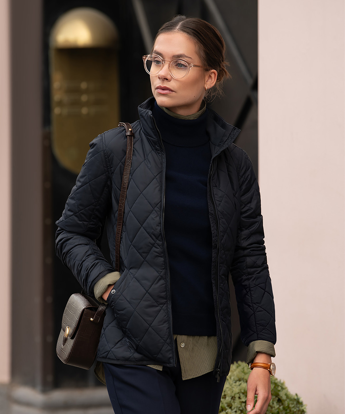 Womens Henderson  stylish diamond quilted jacket