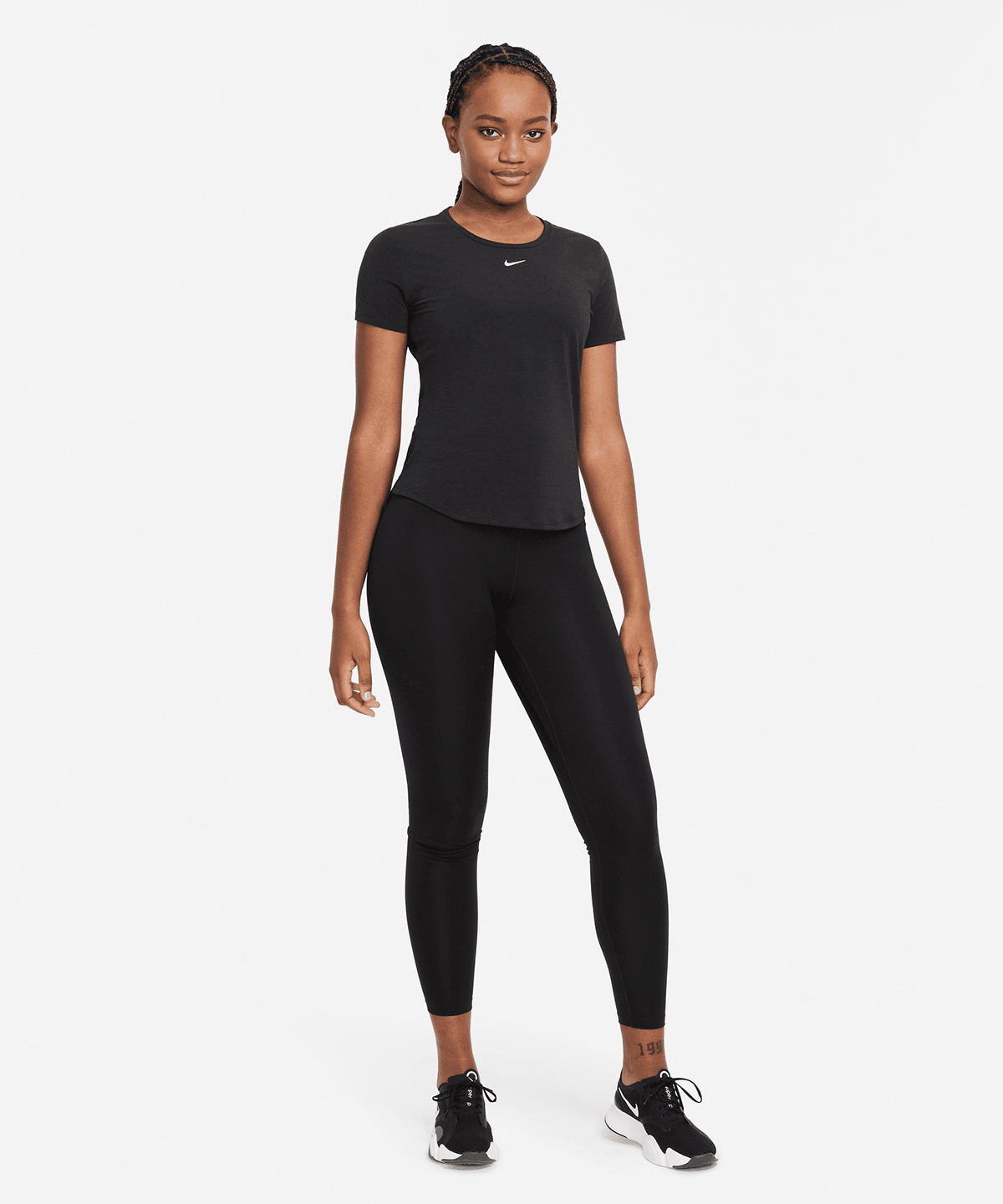 Womens Nike One Luxe Dri-FIT short sleeve standard fit top