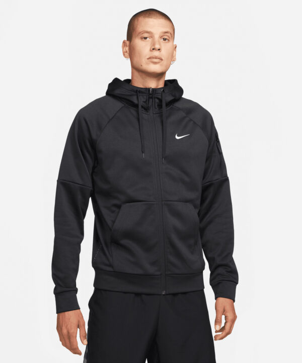 Nike mens full-zip fitness hoodie