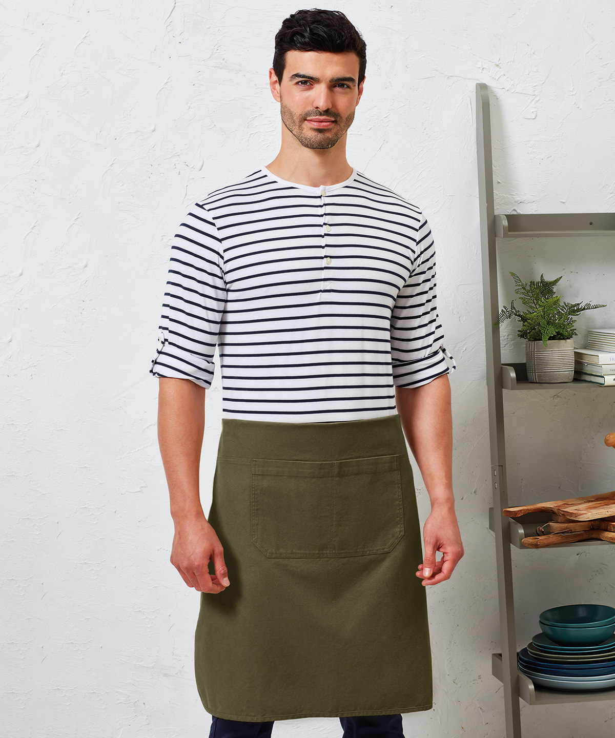 Artisans choice double-pocket canvas apron