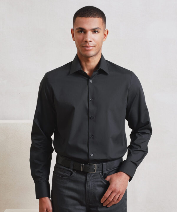 Long sleeve Recyclight poplin shirt