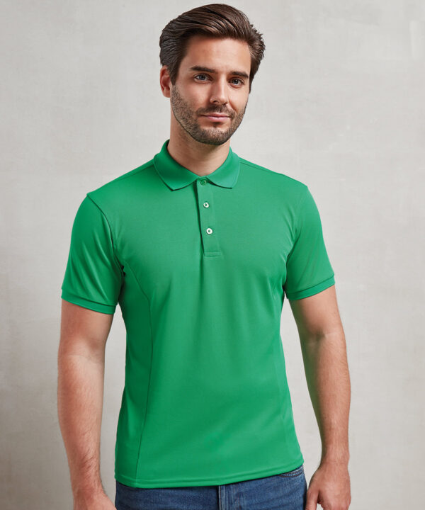 Coolchecker plus piqué polo