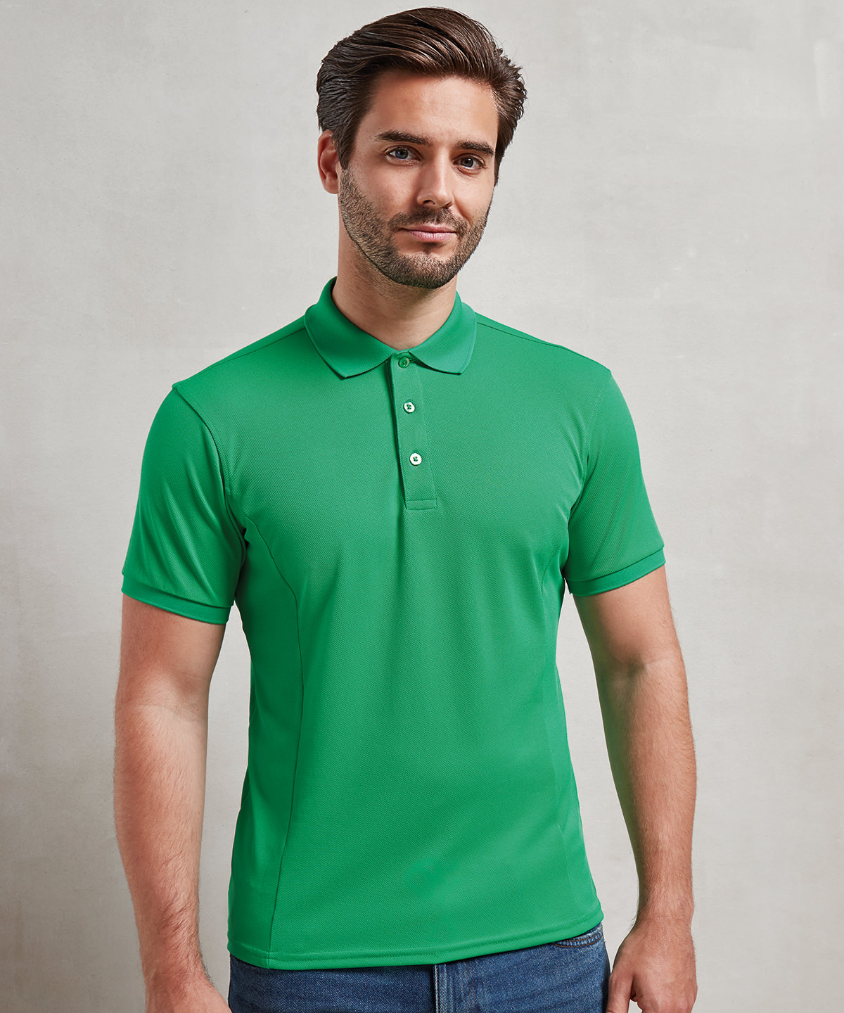 Coolchecker plus piqué polo