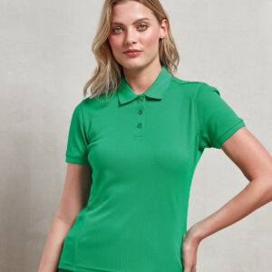 Women's Coolchecker plus piqué polo