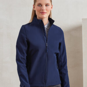 Womens Windchecker printable and recycled softshell jacket
