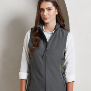 Womens Windchecker printable and recycled gilet
