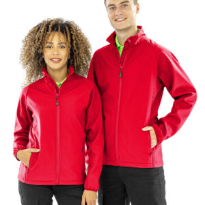 Men's recycled 2-layer printable softshell jacket 