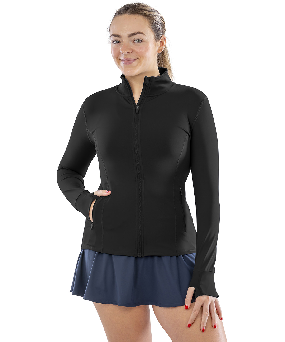 Spiro recycled womens fitness jacket