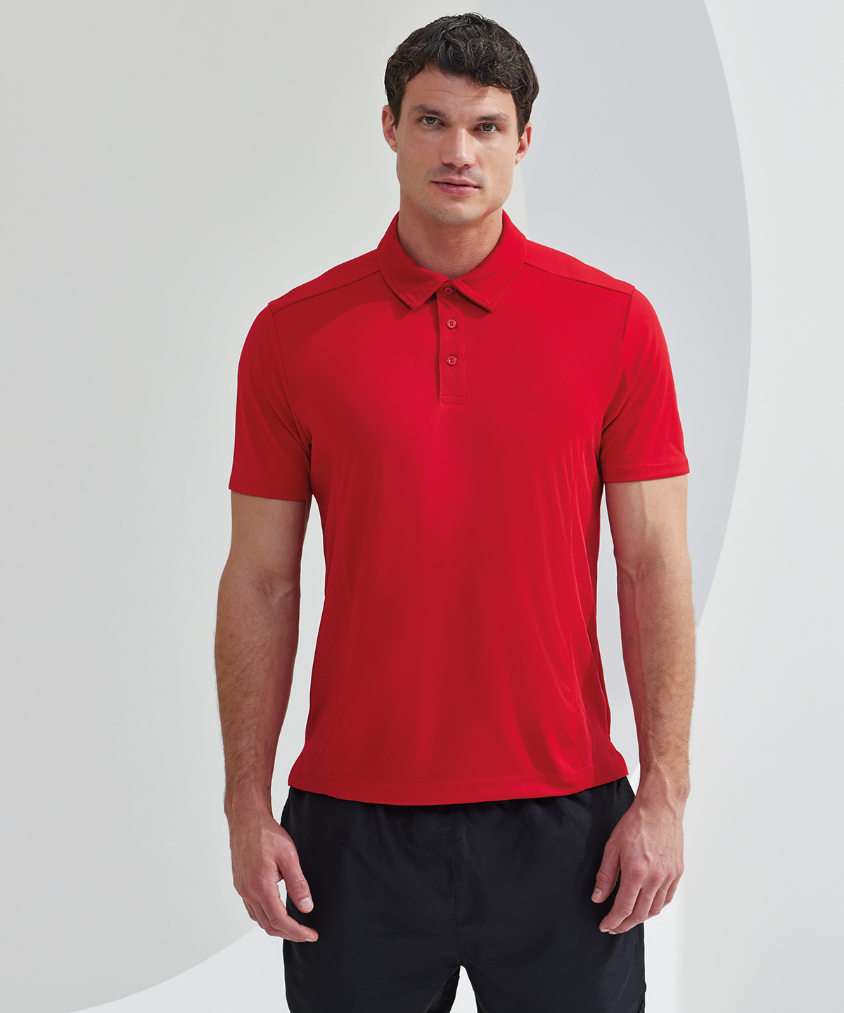 TriDri panelled polo