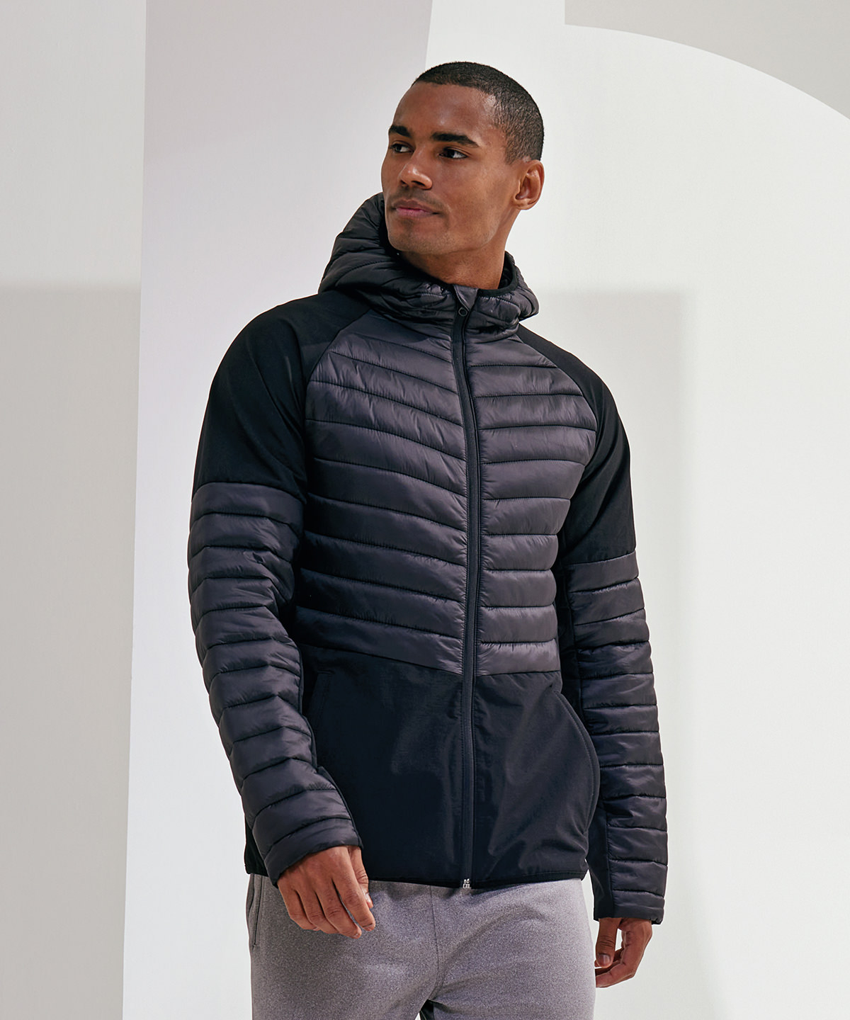 Men's TriDri insulated hybrid jacket