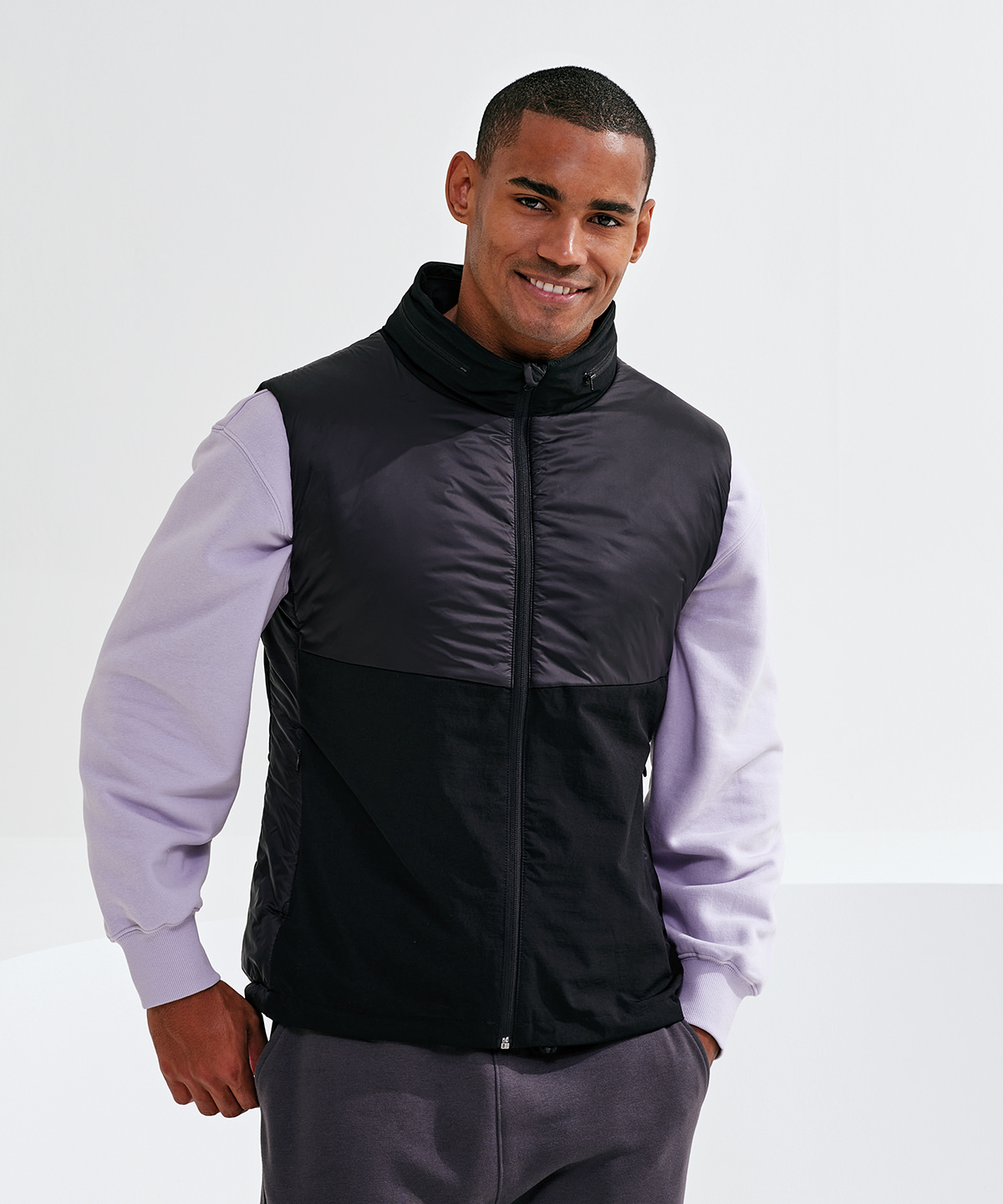 Men's TriDri insulated hybrid gilet