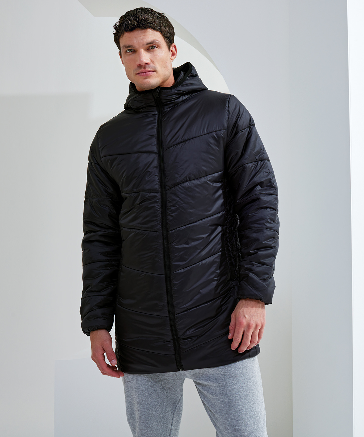 Men's TriDri microlight longline jacket
