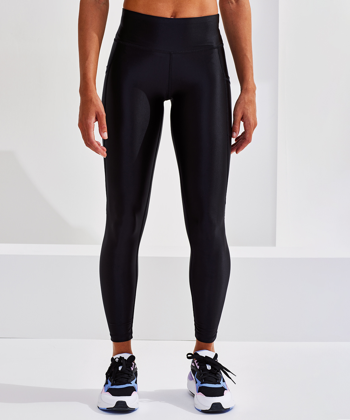 Women's TriDri high-shine leggings