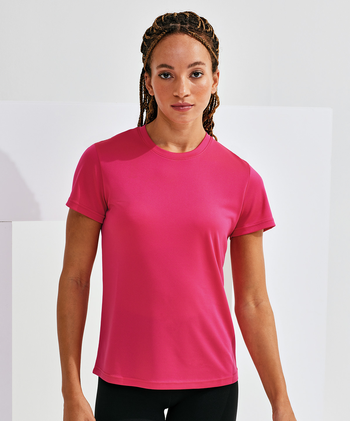 Womens TriDri cationic recycled textured tee