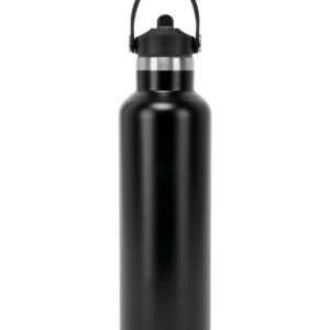 TriDri Vacuum sports water bottle with flip-up straw
