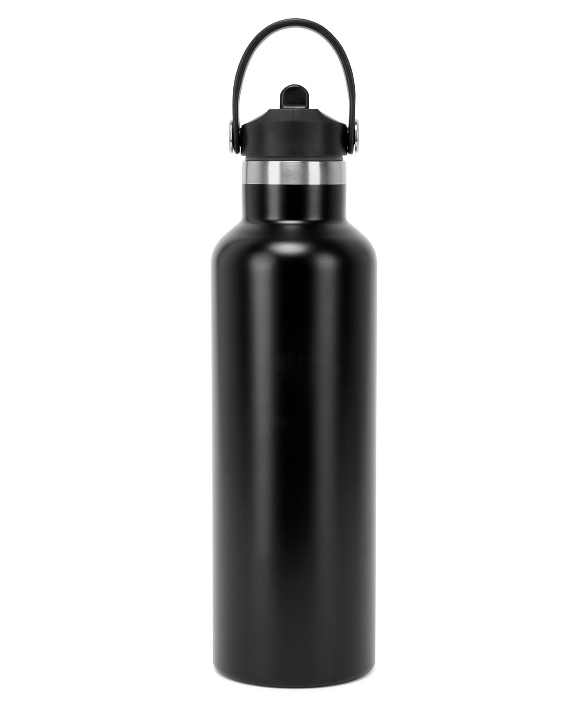 TriDri Vacuum sports water bottle with flip-up straw