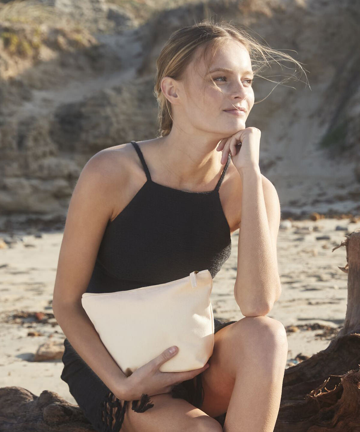 EarthAware organic accessory bag
