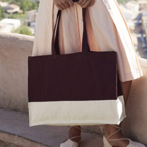 EarthAware organic contrast shopper