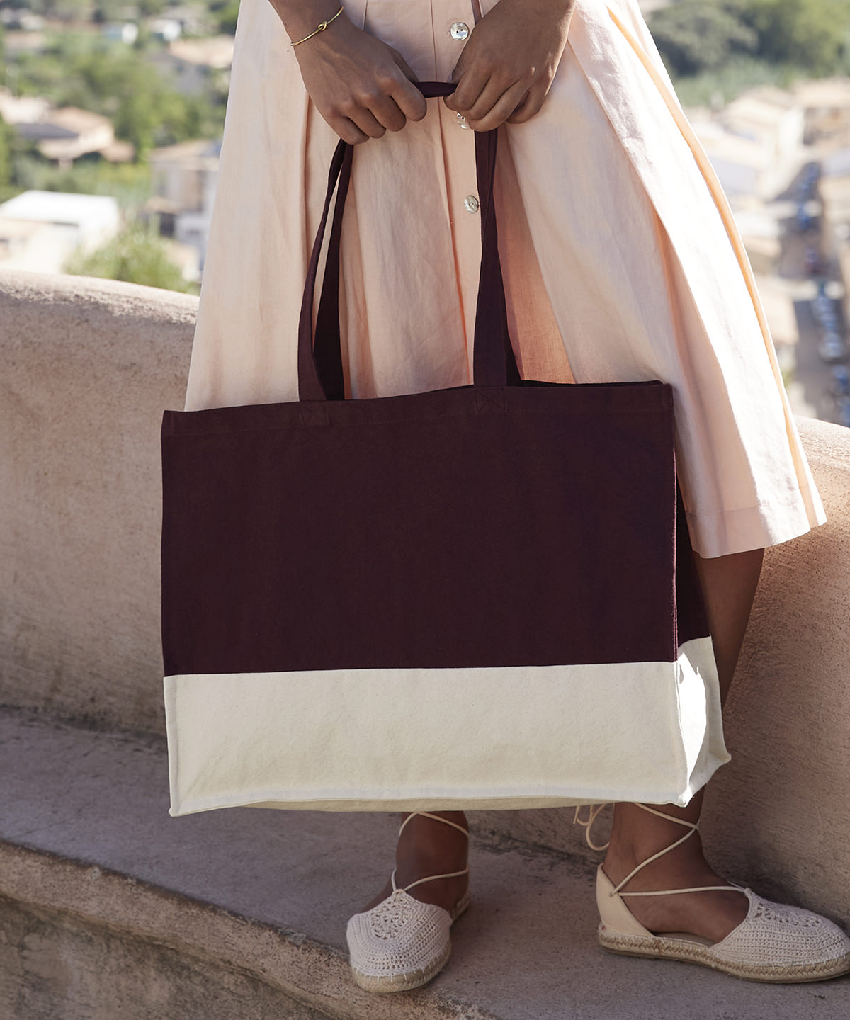 EarthAware organic contrast shopper